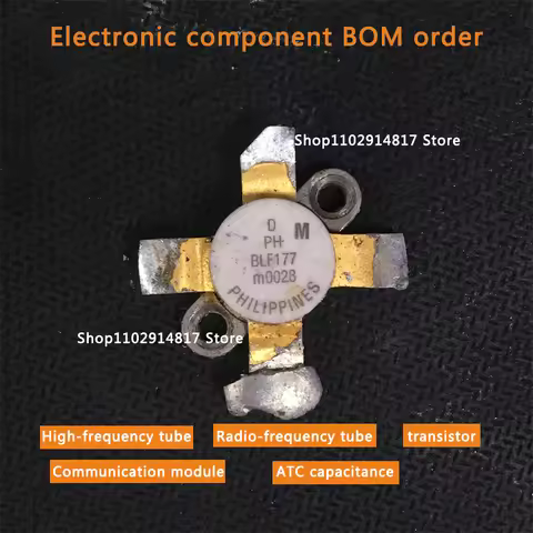 BLF177 original power transistor high-frequency tube microwave tube RF tube power amplifier module A