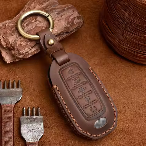 Suitable for 24 models of Infiniti qx50 key set q50l high-end qx60 package qx55 genuine leather q50 