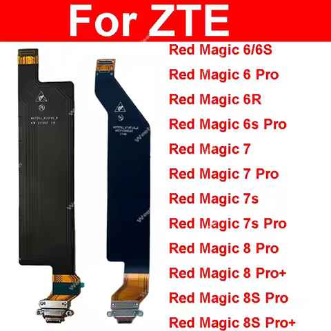USB Charger Dock Flex Cable For ZTE Nubia Red Magic 6 Pro NX669J 6R NX666J 7 NX679J 7Pro NX709J 7s P