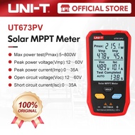 UNI-T UT673PV Solar MPPT Meter 5~800W PV Module Maximum Power Tester Open Circuit Voltage Short Circ