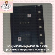 (2pcs) IC NJM4580M NJM4580 SMD 4580 JRC4580D SMD JRC4580 RC4580 SOP