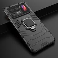 Xiaomi Mi 11 Ultra - Mi11 Ultra Black Panther Stand Rugged Armor Case
