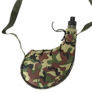 my love 750ml Outdoor Sports Camping Camouflage Water Bottle Canteen Canteen Camouflage Camping Tram