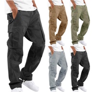 2026 new men's workwear pants, European and American men's loose straight casual pants, men's workwe