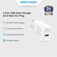 Vention USB Wall Charger (22.5W) EU-Plug *