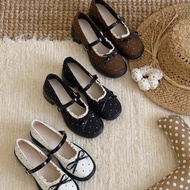 Women's high heel doll shoes, Women's polka dot doll high heel shoes