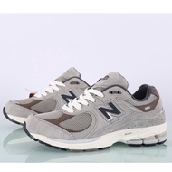 Authentic New Balance 2002R Multi panel mesh textile upper running shoes M2002RAW grey
