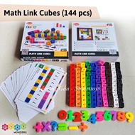 [STEM - ĐỒ CHƠI GIÁO DỤC] BỘ HỌC TOÁN VÀ XẾP HÌNH SÁNG TẠO MATH LINK CUBES NUMBER BLOCK HÃNG ONSHINE