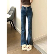 bootcut pants seluar bootcut woman slack bootcut woman High-Waist Retro Flared Pants - Plus Size Com