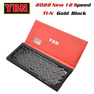 Free Shipping YBN Bike Chain 12 Speed MTB Road Bike Chain Compatible with SRAM SHIMANO Unpacked Bicy