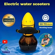 Waterproof 300W Electric Underwater Scooter Water Sea Dual Speed Propeller Diving Scuba Scooter Wate