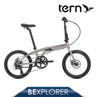 TERN LINK B8 ALLOY FOLDING BIKE SHIMANO TOURNEY TX 8SPD DISC BRAKE