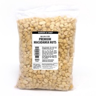 HOI Baker&Chef Kacang Macadamia Premium Mentah | RAW Premium Macadamia | (Natural & Fresh) Macadamia
