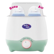BABYSAFE TWIN BOTTLE WARMER MILK BOTTLE WARMER BREAST MILK WARMER/