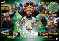 全新 Pose Plus GaoGaiGar 勇者王 合體 Pose+ 合金模型