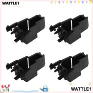 WTTLE 4Pcs Front Luggage Storage Bracket, 1131205 00 C Black Frunk Clip Reinforcement, Cowl Support 