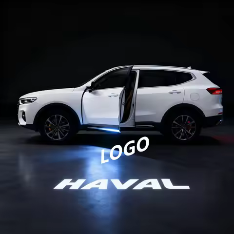 2X Wireless Car Door Led Logo Laser LED Welcome Light Ghost Shadow Light For Haval Dargo Jolion H6 3