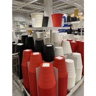 FNISS 10L/6.8L Waste Bin Colourful Plastic Trash Dustbin Tong Sampah Plastik Comel