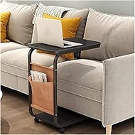 Bedside Desk C-shaped Base Laptop Desk Home Office Laptop Desk Laptop Table Dinner Table Movable Bedside Table Desk Multifunctional Laptop Stand With Roller Wheel for Office Home Comfortable