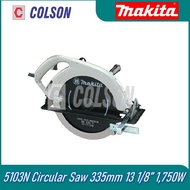 COLSON MAKITA 5103N 335mm (13-1/8") Circular Saw Pemotong Kayu 1750W マキタ