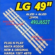 MATA LG 49 INCH LED TV BACKLIGHT 49UJ652T 49IN 49UJ652 FROG EYES