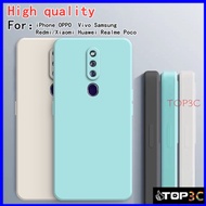 Casing Oppo F11 PRO Casing Oppo F9 A5S A12 A7 A17 F11 F7 F5 A17K Solid Phone Case YT