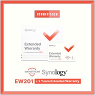 Synology EW201 2year extended warranty DS1821+ DS1621+ 1618+ DS1819+ DS923+ DS423+ DX517 RX418 NVR12