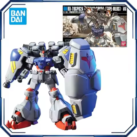 Bandai HG 1/144 RX-78GP02A Gundam Physalis Action Figures Kidou Senshi Gundam 0083: Stardust Memory