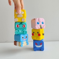 Magnetic Suction 6 Pokémon Magnetic Diary Music Decompression Creative Toys Live Gashapon Ornaments 