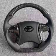 TOYOTA CAMRY6代碳纖維方向盤 ALTIS PREVIA卡羅拉 大霸王改裝
