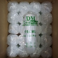 -war- thinwall dm container 120 ml 150ml / kotak makan dm 120ml 150 ml