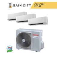Toshiba System 3  Aircon Ras-3m31p2acvg-sg-3xrasm10u2kcvgsg1
