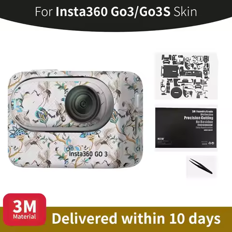 For Insta360 go3s Skin Insta360 Go3S/Go3 Action Camera Skin Anti-scratch Camera protective film More