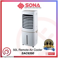 Sona 50L Air Cooler with Remote - SAC6350 SAC 6350 (2 Years Motor Warranty)