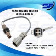 💯TOYOTA WISH 2.0 ANE10 ANE11 CALDINA AZT241 AZT246 REAR OXYGEN SENSOR 89465-68020
