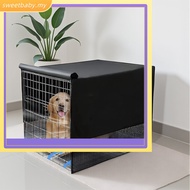 【◆SWEETBB】Breathable Dog Crate Cover 4 Sides Mesh Ventilation Kennel Cover for Dog Crate
