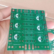 PCB TR FINAL 3 SET TOSHIBA/2 SET SANKEN 2U DOBEL LAYER