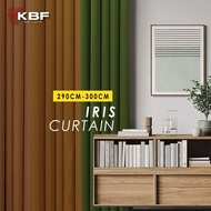 KKBF Iris Curtain Mix (Height 290CM-300CM) Premium Blackout Curtain Window Tingkap Langsir Murah 窗帘 