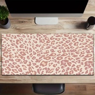 Leopard Print Large Mouse Pad computer mat Desk Mat keyboard mat Office Gaming Table Mat