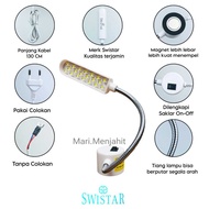 MESIN 3e0e38- Swistar - 20-Point Led Sewing Machine Light Free Bubble Wrap