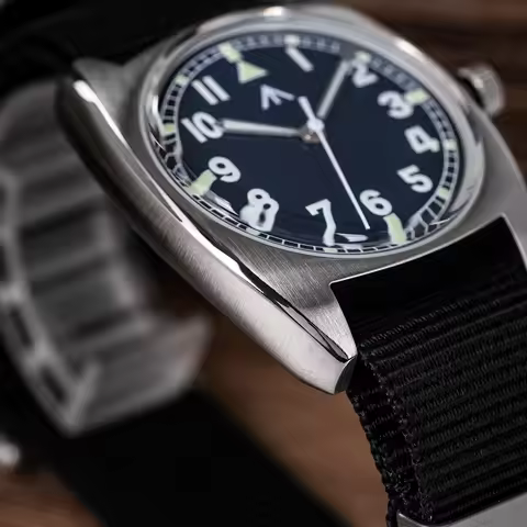 Militado ML17 Watch Miyota Super 2035/ GL12 Quartz Movement Watch C3 And BGW9 Luminova 100m Waterpro