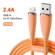 Toocki 100W Type C To Type C Cable C-L Data Wire PD 60W Fast Charging Cord For USB C Wire Samsung Xi