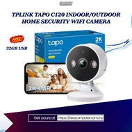TPLINK TAPO C120 INDOOR/OUTDOOR HOME SECURITY WIFI CAMERA
