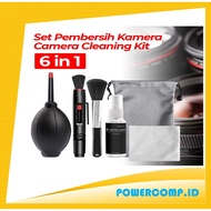 6 in 1 Camera Cleaner Kit DSLR Lens Digital Camera Cleaning Kit Dust Cleaner Camera Cleaning Lens Pen Brush Kit 6 in 1