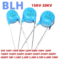 5PC High pressure ceramics capacitors 15KV 20KV 15000V 20000V 1NF 102 1.5NF 152 2.2NF 222 3.3NF 332 