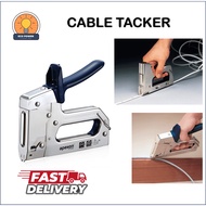 APEXON Cable Tacker Gun AT-761B/AT-762B Professional Staple Gun For Wire & Cable Management