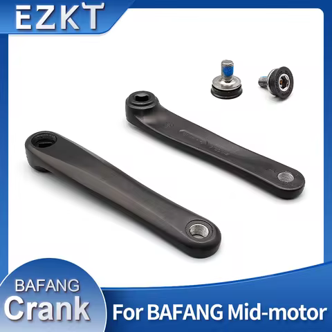 Bafang Crank Arm Electric Bicycle Crank Mid Motor Cranks Essential Parts Mid Motor Accessary BBS01 B