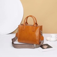 Royal Bagger กระเป๋าถือสำหรับแฟชั่นสำหรับผู้หญิงไหล่ Crossbody กระเป๋าหนังวัวแท้หมุดด้านล่าง Totes ส