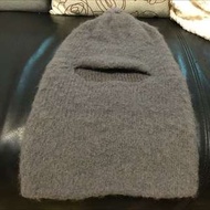 日本品牌beams羊毛禦寒頭套毛帽，蘇格蘭製