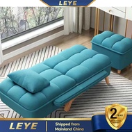 Foldable Reclining Chair Lying Folding Bed Adjustable Cushion PillowLazy Sofa Tatami Bed Backrest Ch